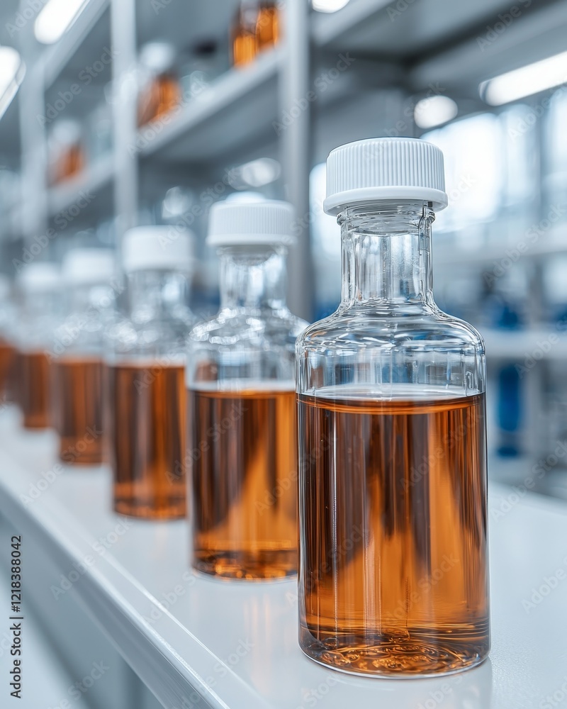 High Purity Gas Measurement in Transparent Bottles in Laboratory Setting