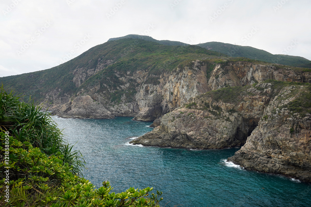 Fototapeta premium Tung Lung Chau (Nam Tong Island), Hong Kong