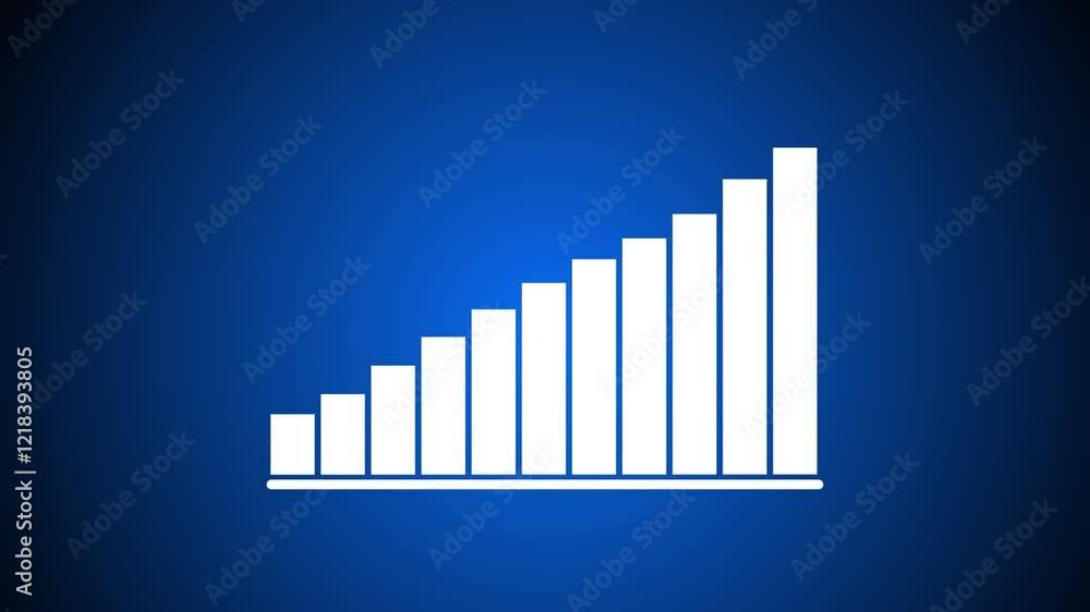Business growth concept on graph chart showing marketing sales profit target growth in future. Growing business ideas. Glowing business graph icon. Business growth concept on graph chart showing marketing sales profit target growth in future. Growing business ideas. Glowing business graph icon.