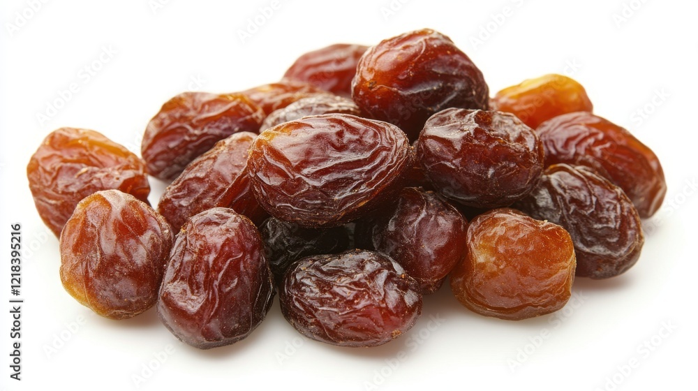Tubers and Dried Fruit Month Pile of organic dried raisins for healthy snacking and culinary use Tubers and Dried Fruit Month Pile of organic dried raisins for healthy snacking and culinary use