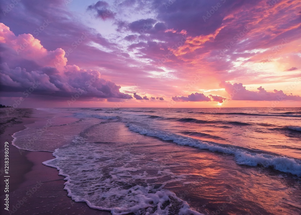 sunset over the sea with a picturesque sea view providing a summer sunset over the sea with a picturesque sea view providing a summer