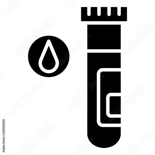 Blood Glucose Test Strips Icon