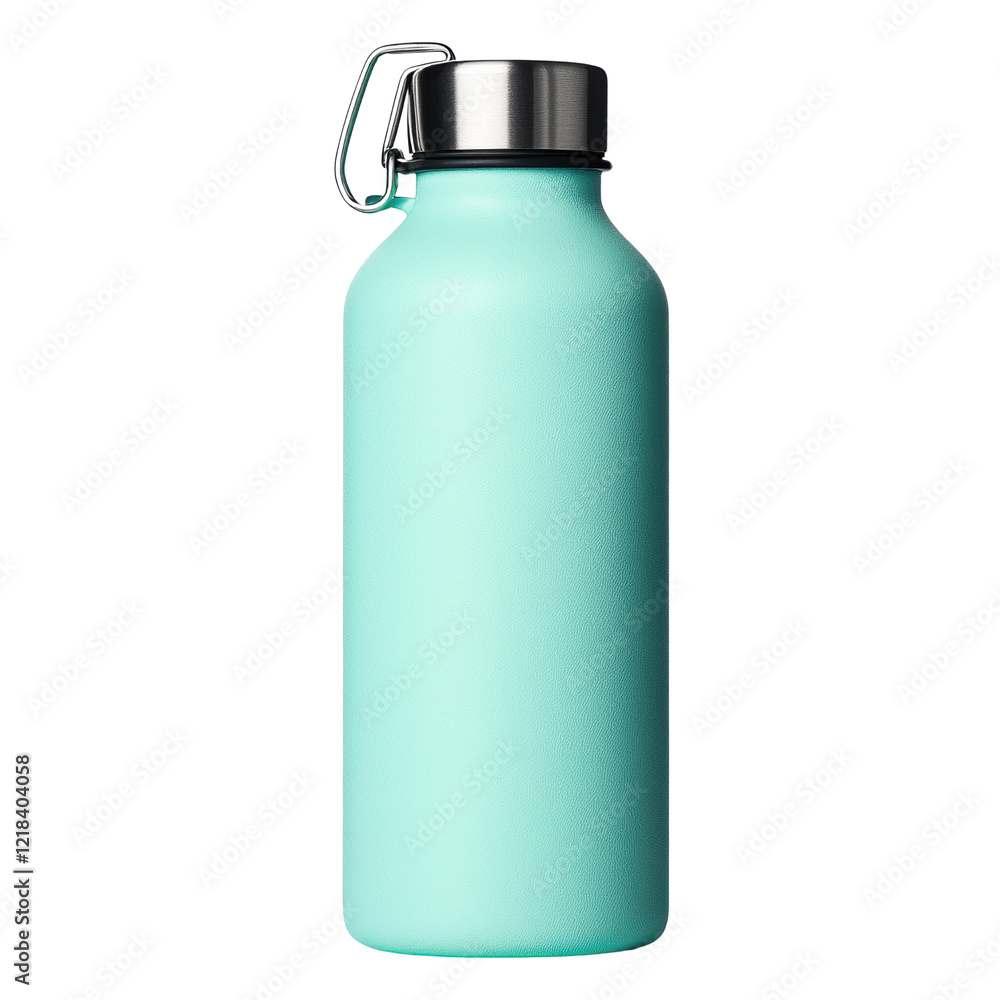 Isolated Reusable Water Bottle with Clipping Path Design Isolated Reusable Water Bottle with Clipping Path Design