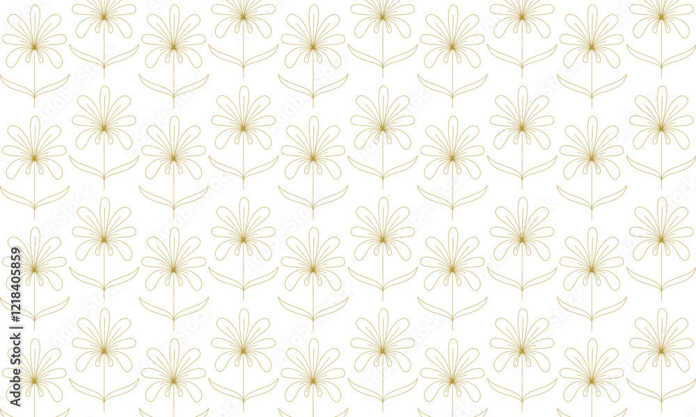 gold flower art deco pattern background gold flower art deco pattern background