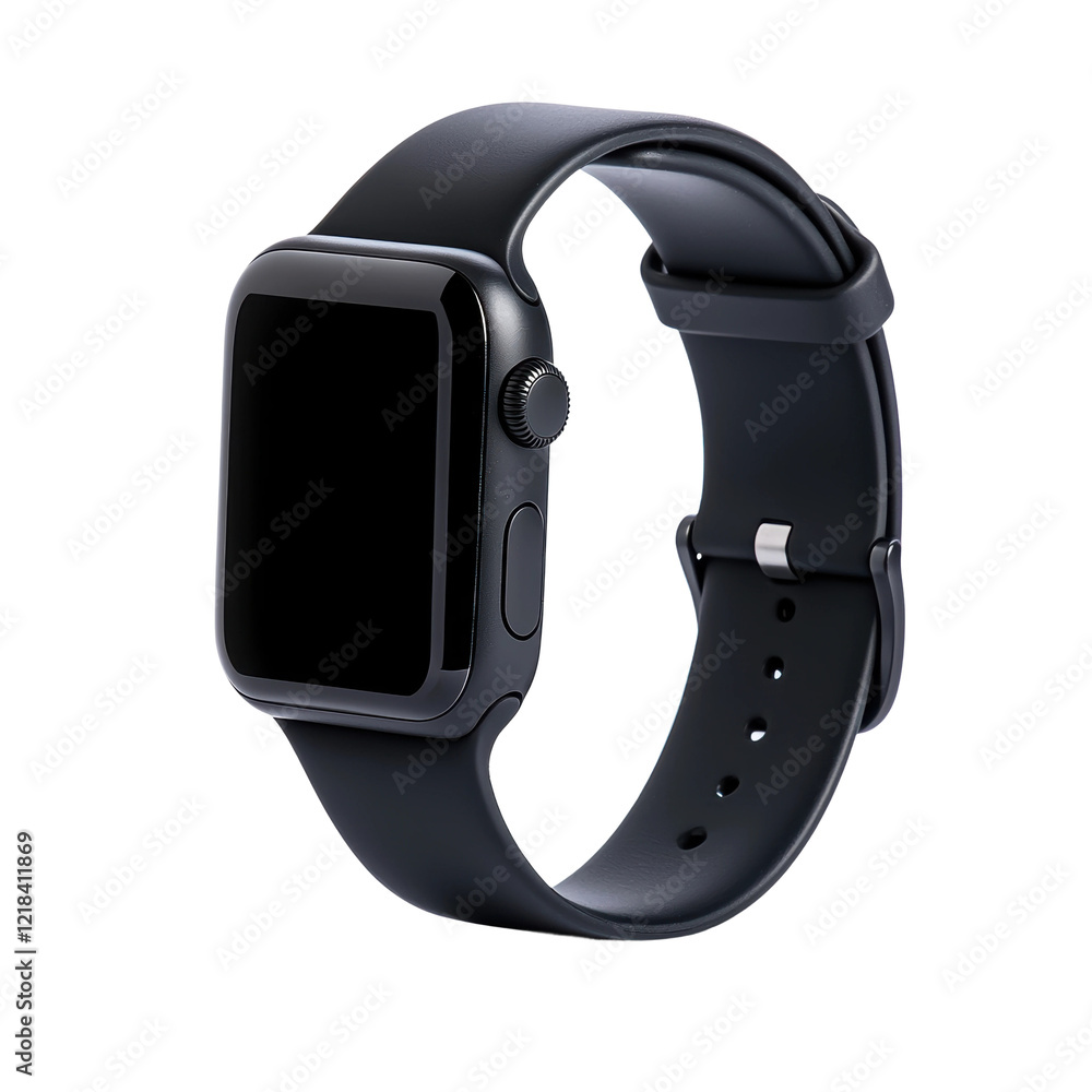 Isolated Smartwatch Design on White Background for Usage Isolated Smartwatch Design on White Background for Usage