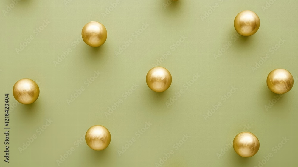 Muted olive green background with softly scattered golden orbs Muted olive green background with softly scattered golden orbs