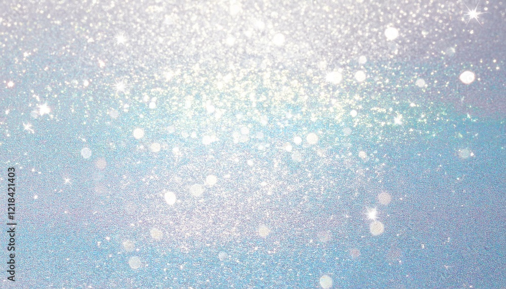 Obraz premium パステルカラーのグリッターラメが光る背景。AIで生成