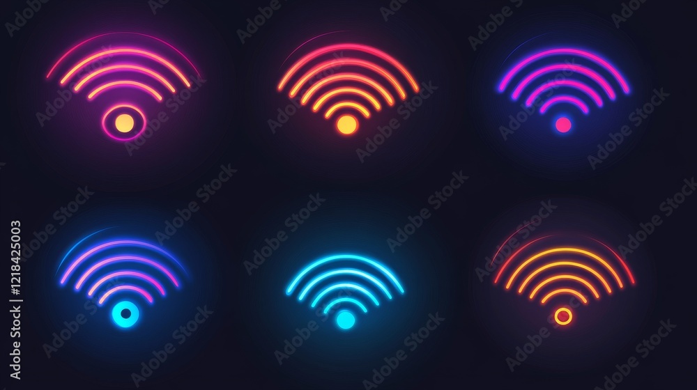 55.Set of vector Wi-Fi icon for communication, telecommunication. Communication wireless signal level wifi. Clipart illustration. Mobile bar status 55.Set of vector Wi-Fi icon for communication, telecommunication. Communication wireless signal level wifi. Clipart illustration. Mobile bar status