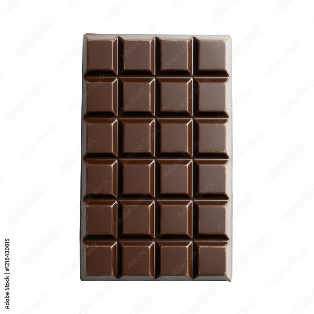 Artisan Dark Chocolate Bar on transparent background. Artisan Dark Chocolate Bar on transparent background.