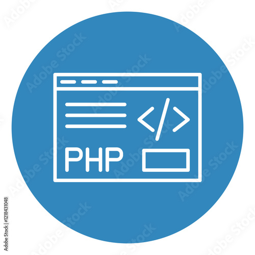 PHP Coding Icon