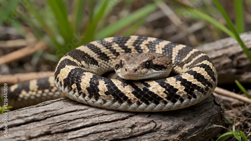 Flying Snake Braving Tropical Storm with Agility in Rain and Wind photo