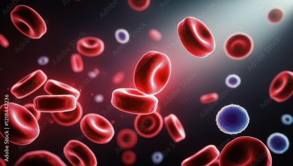 Blood cells in a free-form design, suitable for use in medical or scientific applications. Blood cells in a free-form design, suitable for use in medical or scientific applications.