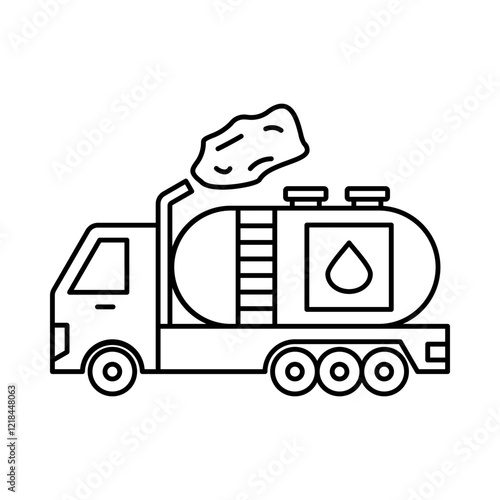 Tanker Truck Icon