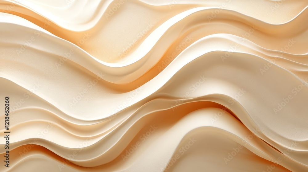 Abstract Beige Waves Soft Smooth Texture Background Abstract Beige Waves Soft Smooth Texture Background