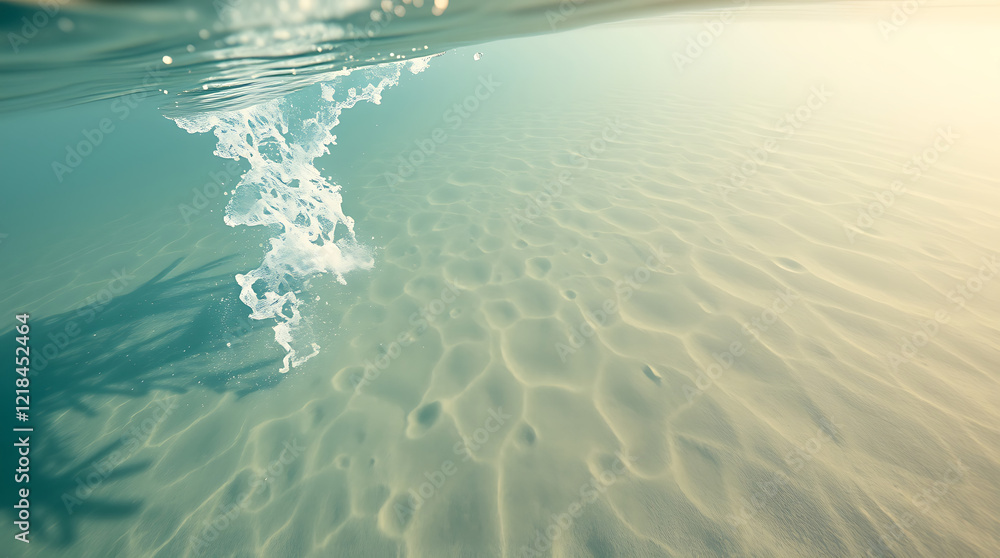 Naklejka premium Water Bubble Aesthetics with High Detail 