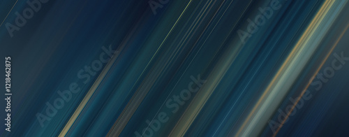 Blue Abstract Striped Gradient Background
