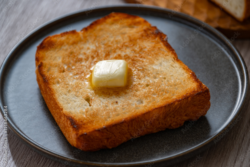 Buttered toast.
Delicious white bread image. Buttered toast.
Delicious white bread image.