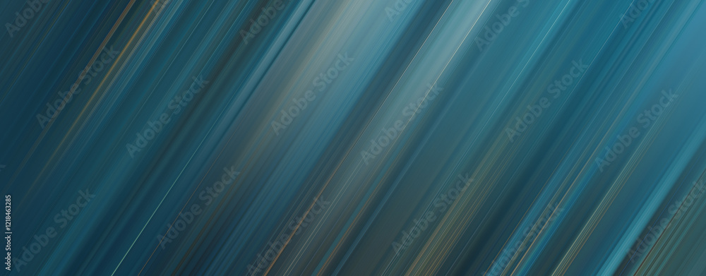 Fototapeta premium Striped Gradient Background in Blue and Purple Shades