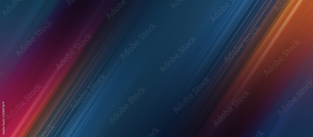 Fototapeta premium Vibrant Abstract Striped Gradient Background Design