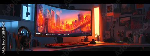Digital Artist’s Dream Desk