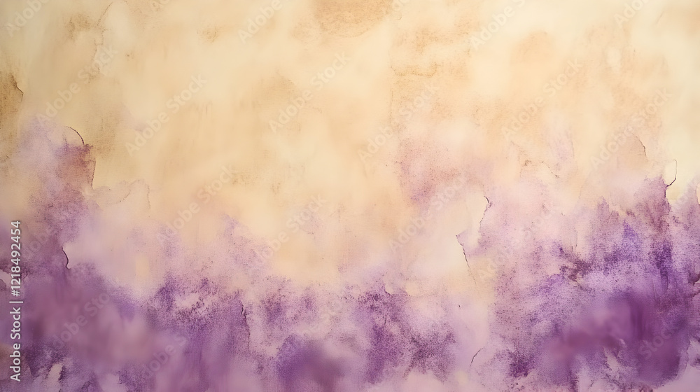 Fototapeta premium watercolor paper background with subtle stains and brush marks