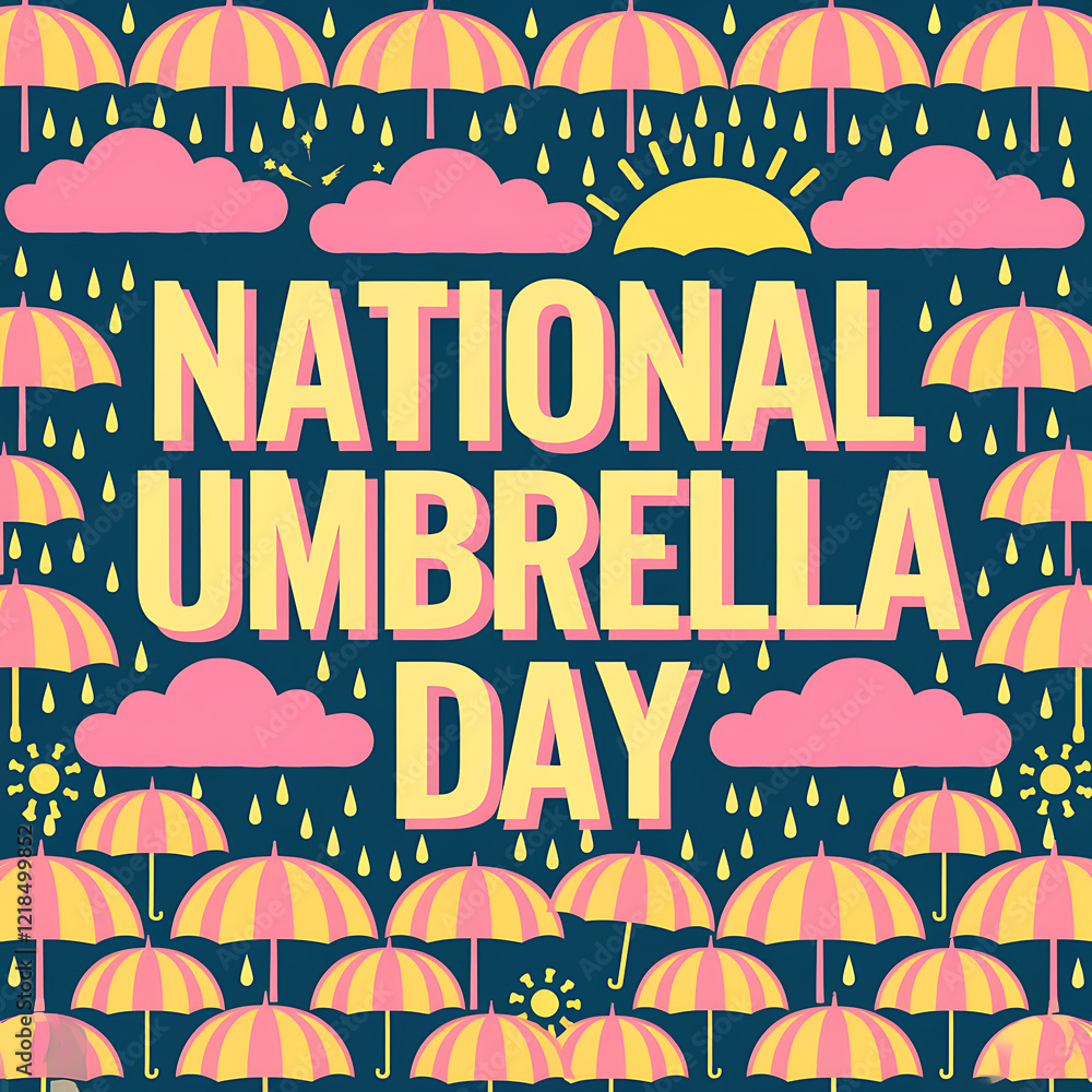 Fototapeta premium national umbrella day
