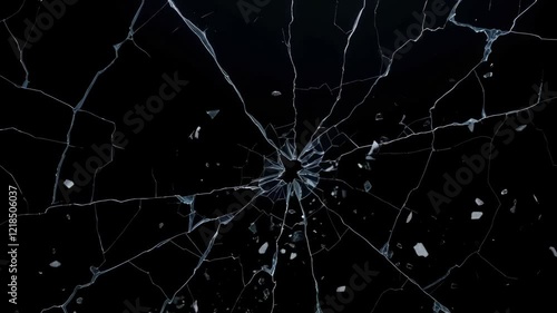 Shattered Glass: A Study in Fractured Surfaces