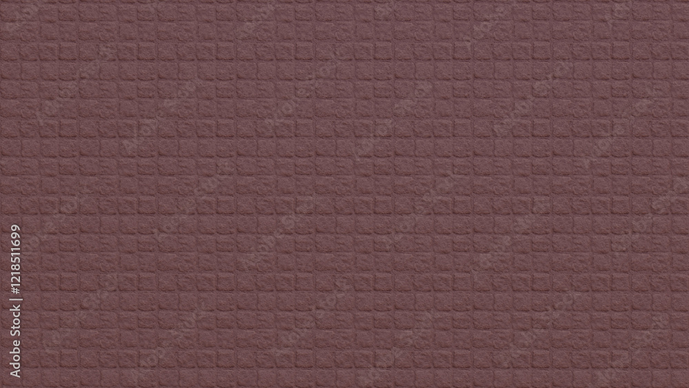 Fototapeta premium Cube stone pattern red background