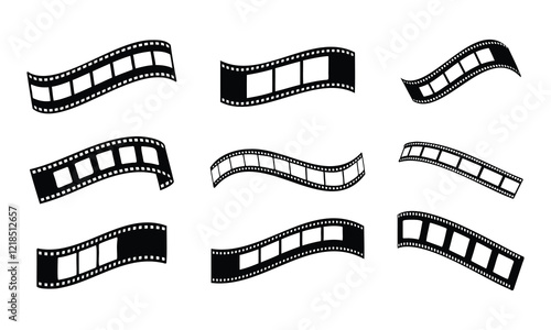 film strip vector illustration