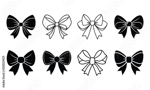 set of bows