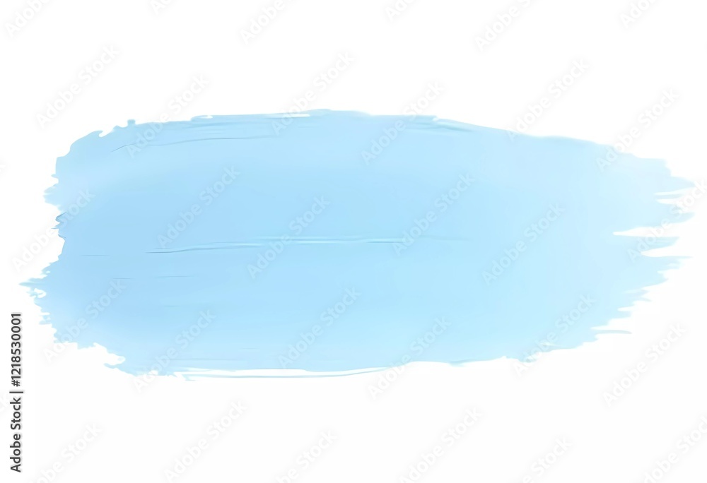 Fototapeta premium Soft Blue Brushstroke Creates a Calming Atmosphere for Artistic Expression. Generative AI