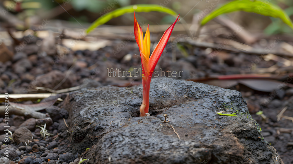 Close-up of a vibrant newly sprouted plant emerging from soil, showcasing its fresh green leaves and healthy growth, symbolizing renewal, nature, and vitality.
Close-up of a vibrant newly sprouted plant emerging from soil, showcasing its fresh green leaves and healthy growth, symbolizing renewal, nature, and vitality.