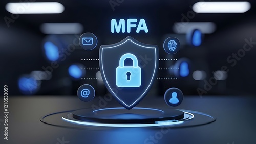 Wallpaper Mural "Multi-Factor Authentication (MFA) – Securing Accounts with Portable Devices for Enhanced Data Protection"

 Torontodigital.ca