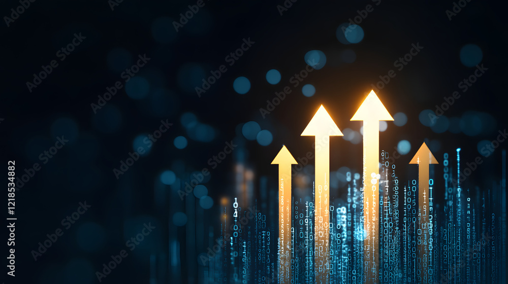 Market Capitalization - Arrows representing the growth and rise in market value, symbolizing financial growth, investment opportunities, and stock market performance.
Market Capitalization - Arrows representing the growth and rise in market value, symbolizing financial growth, investment opportunities, and stock market performance.