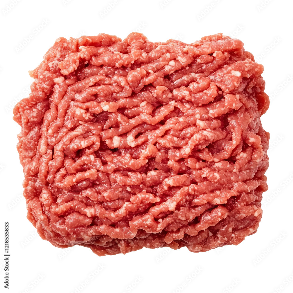 minced meat beef forcemeat isolated white background clipping path minced meat beef forcemeat isolated white background clipping path