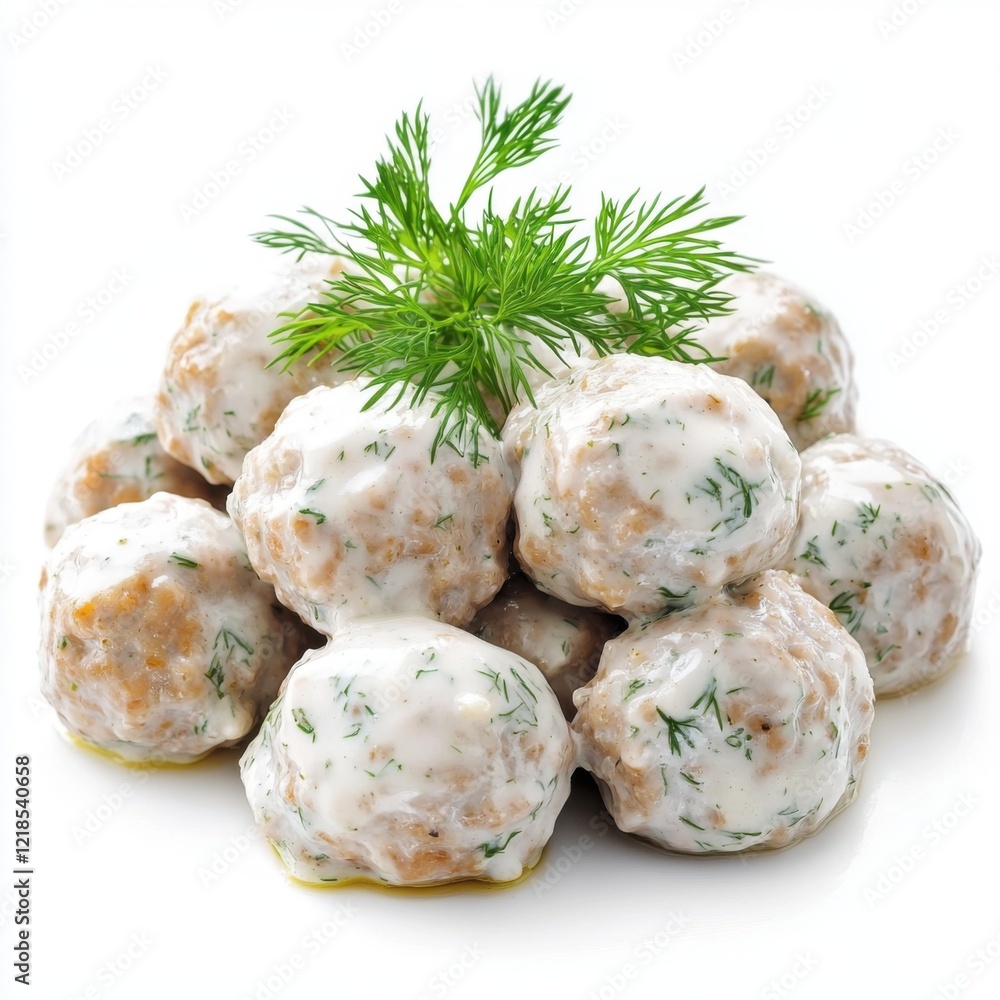 Swedish Meatballs with Creamy Dill Sauce Swedish Meatballs with Creamy Dill Sauce