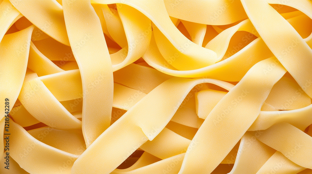 Simple and Elegant Close-Up of Linguine Pasta - Ideal for Food Blogs and Restaurant Menus Simple and Elegant Close-Up of Linguine Pasta - Ideal for Food Blogs and Restaurant Menus