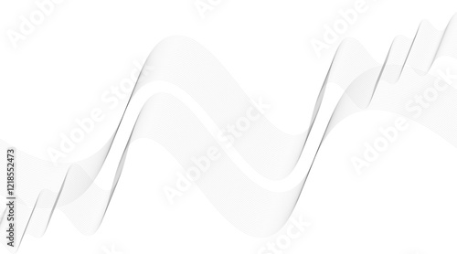 Abstract Waving Line Technology Background, Abstract colorful wave element for design. Digital frequency track equalizer. Stylized line art background. Vector illustration. Wave with lines created.