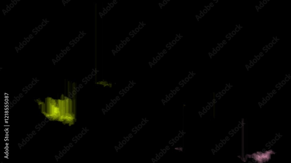 colorful lightning on black background colorful lightning on black background