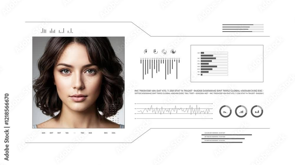 Aesthetic medicine center uhd display. Digital process of rejuvenation treatment preview. Aesthetic medicine center uhd display. Digital process of rejuvenation treatment preview.