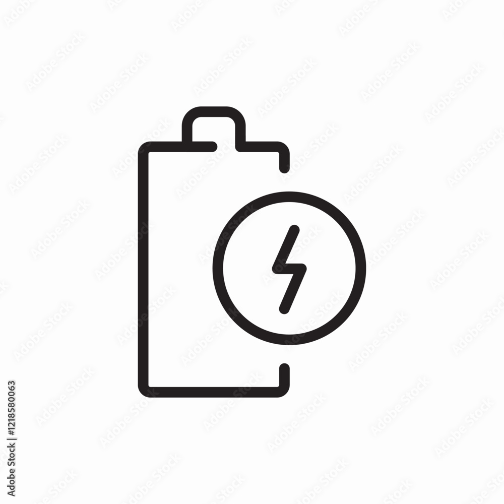 battery power energy level icon vector sign battery power energy level icon vector sign
