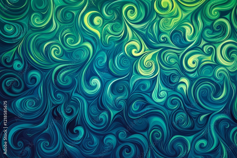 subtle but upbeat background with blue and green in vector subtle but upbeat background with blue and green in vector