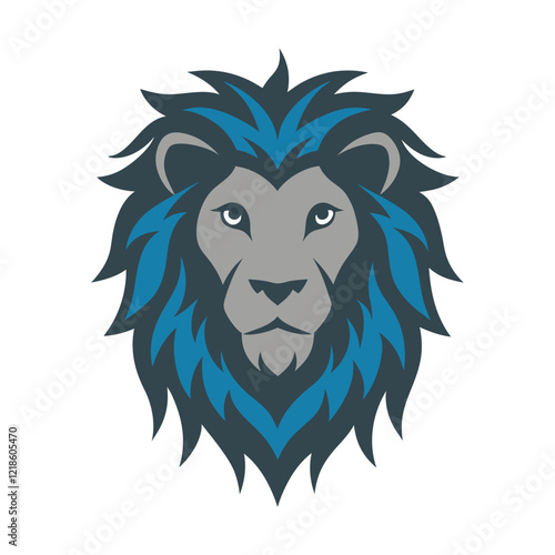 vector-silhouette-of--lion-head-vector-with-nitric