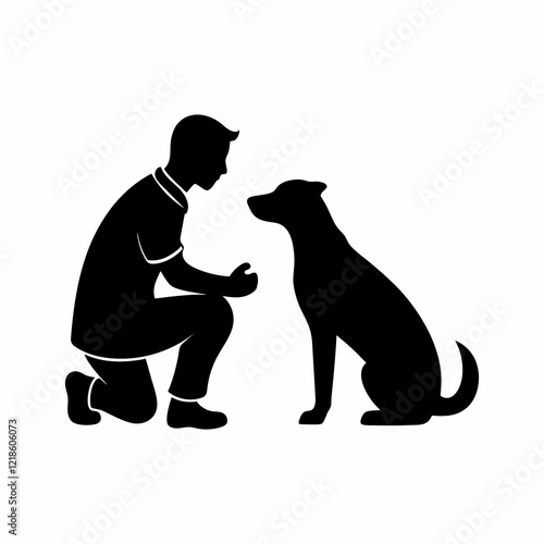 Vector-silhouette-of-a-man-with-dog (1)