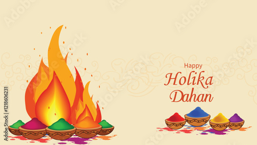 Holika Dahan with Colors
