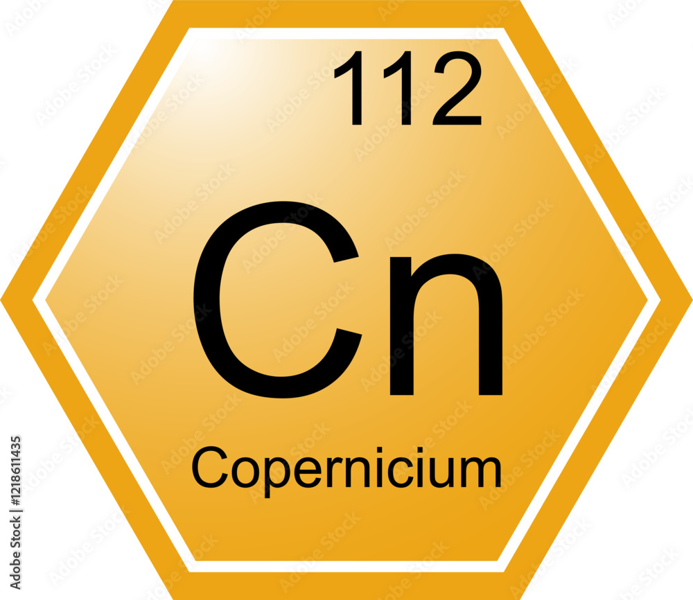 The symbol of the chemical element Cn is Copernicium.