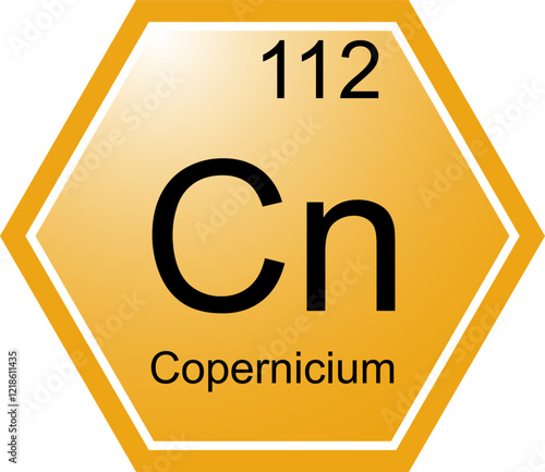 The symbol of the chemical element Cn is Copernicium.