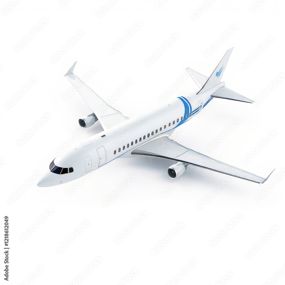 airplane isolated on white background airplane isolated on white background