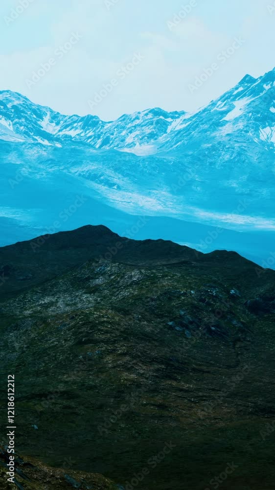 panoramic view of the spring mountain valley