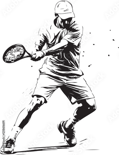 player silhouette vector